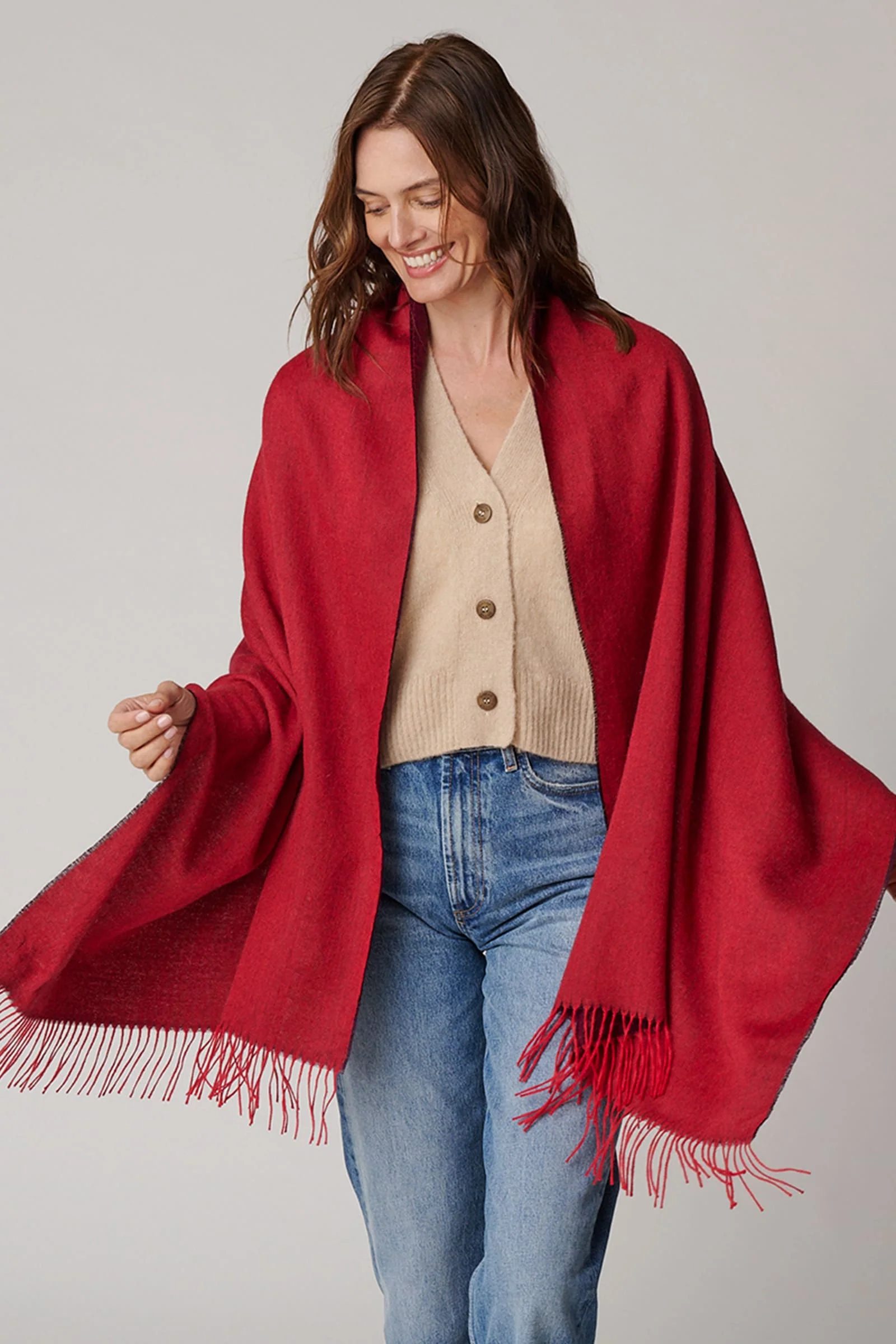 Double Face Shawl - Image 4