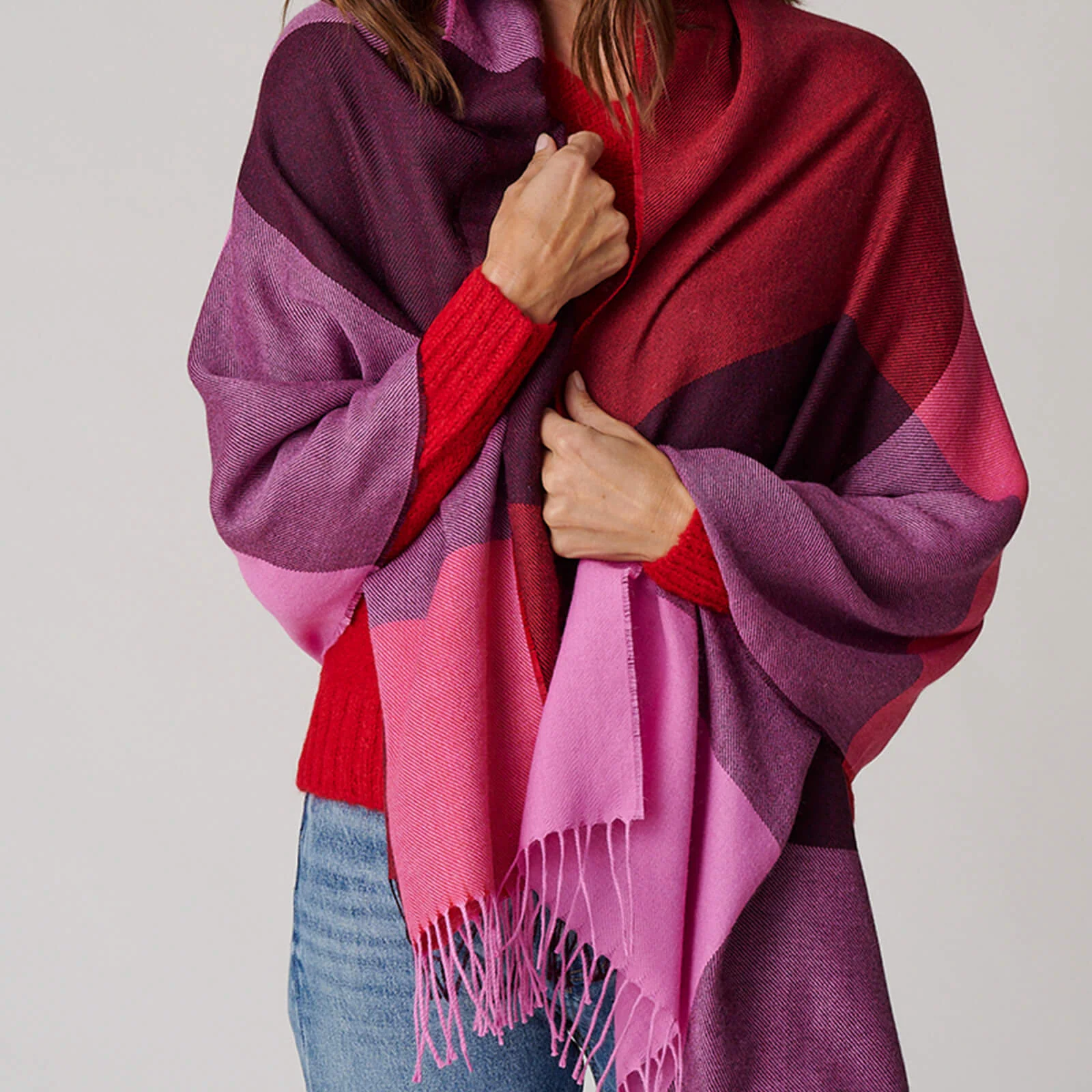 Square Pattern Shawl - Image 9