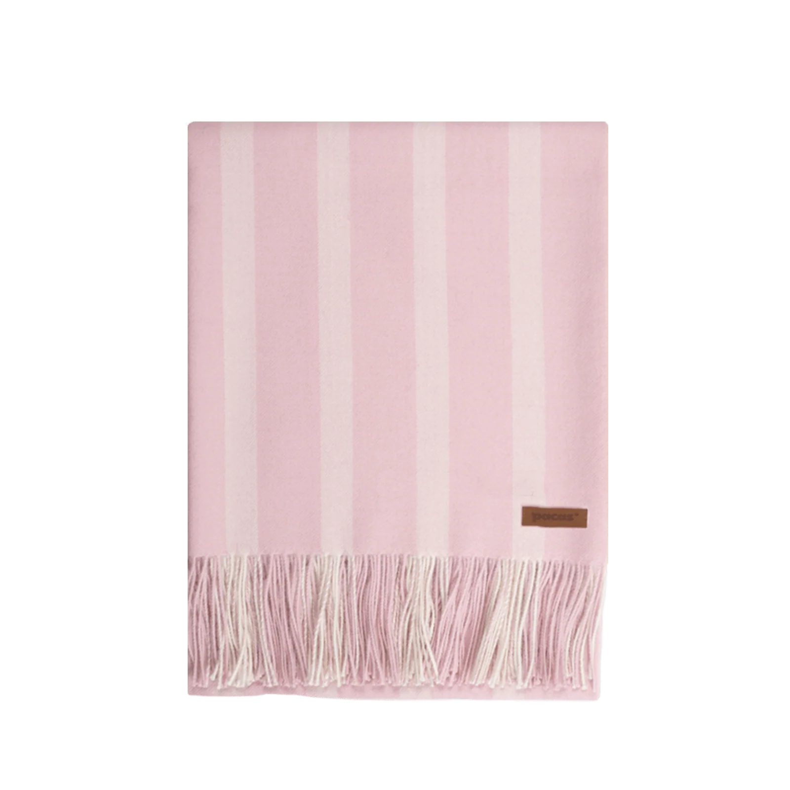Ticking Stripe Throw Blanket - Image 3