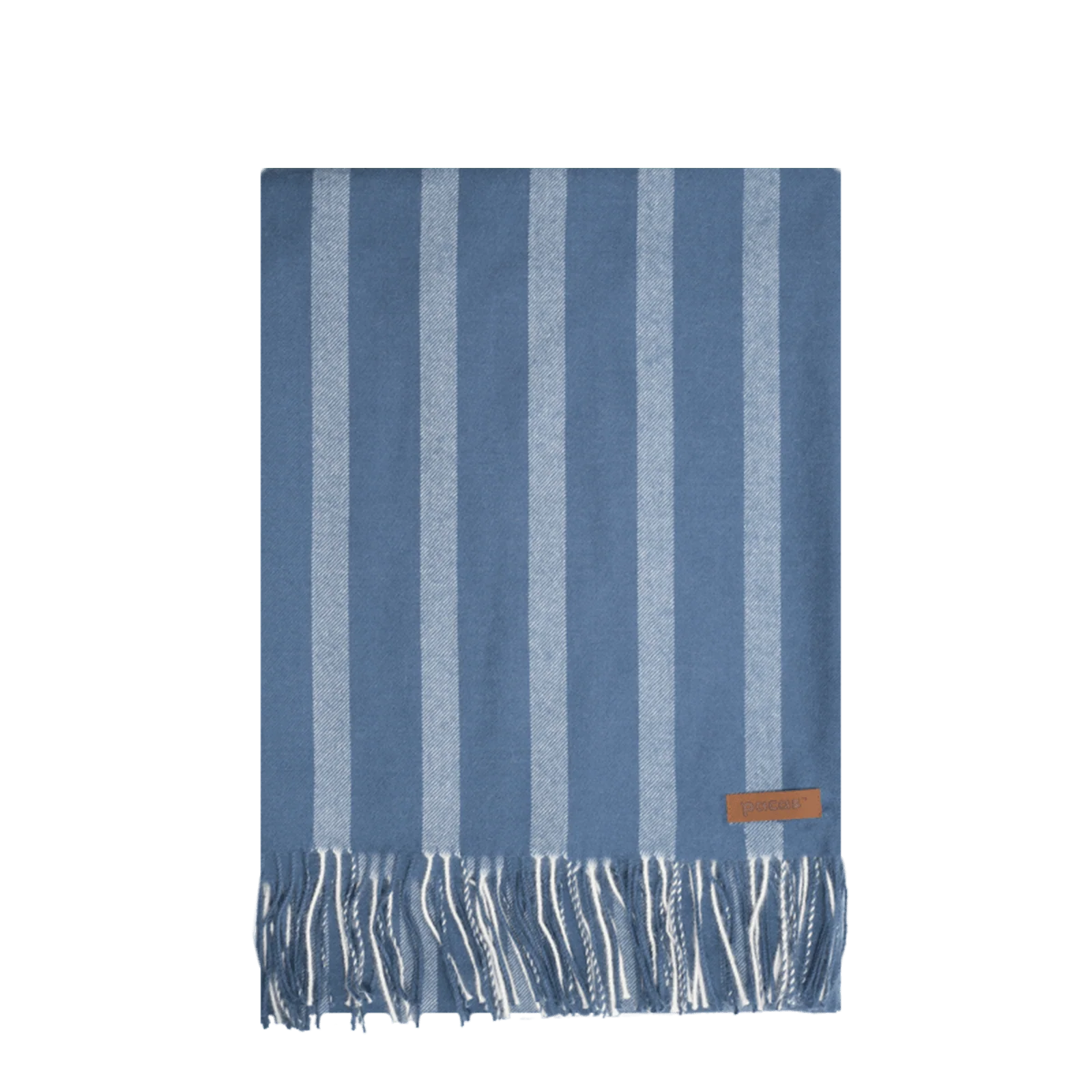 Ticking Stripe Throw Blanket - Image 4