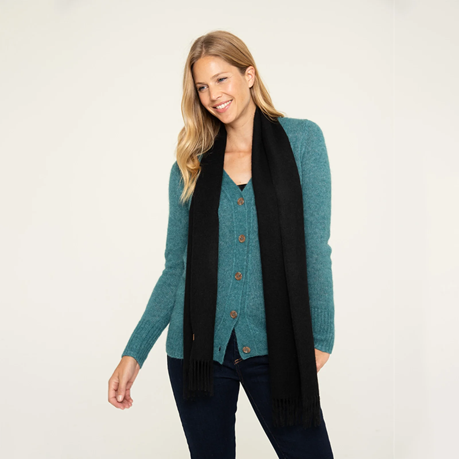 Women's Solid Scarf - Image 18