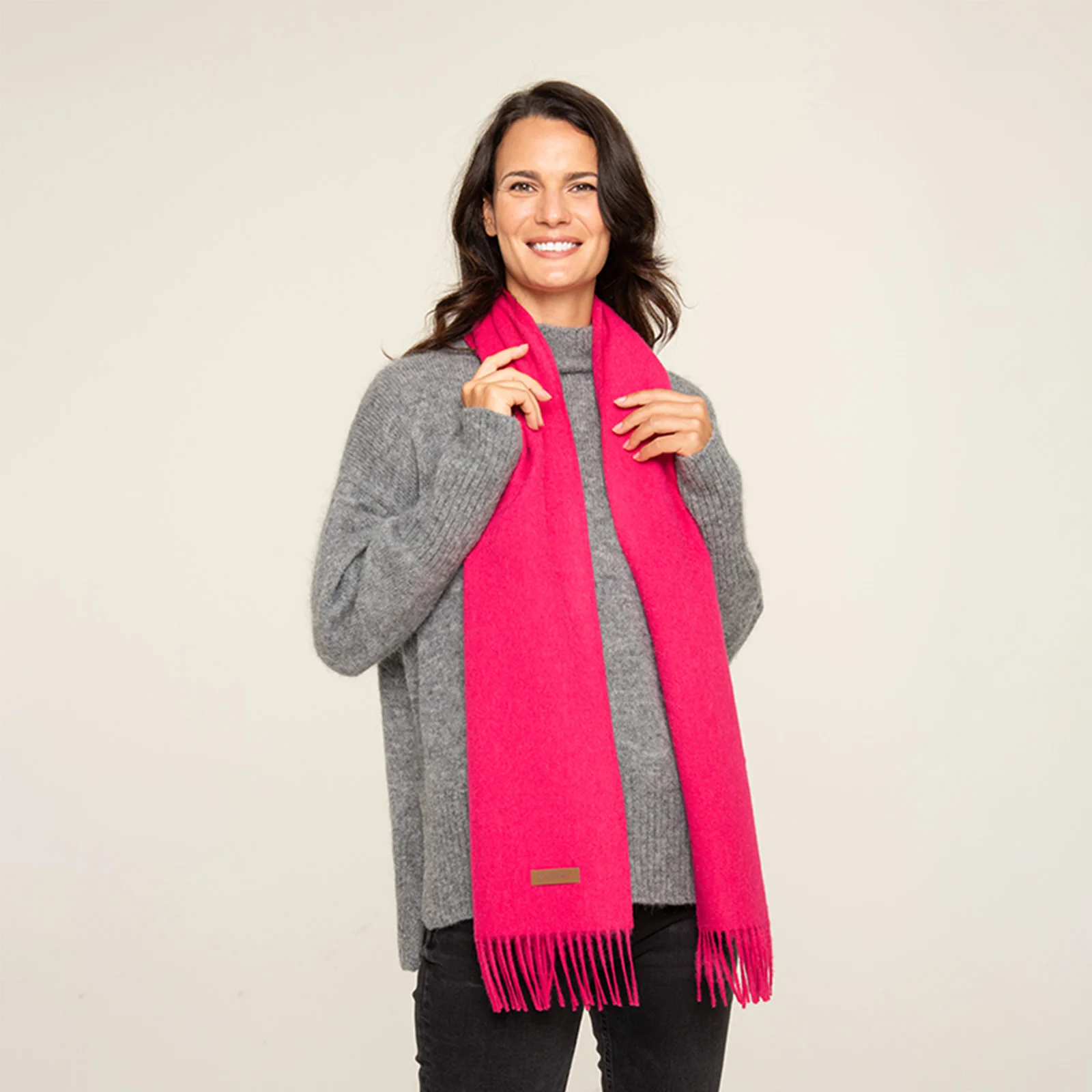 Women's Solid Scarf - Image 20