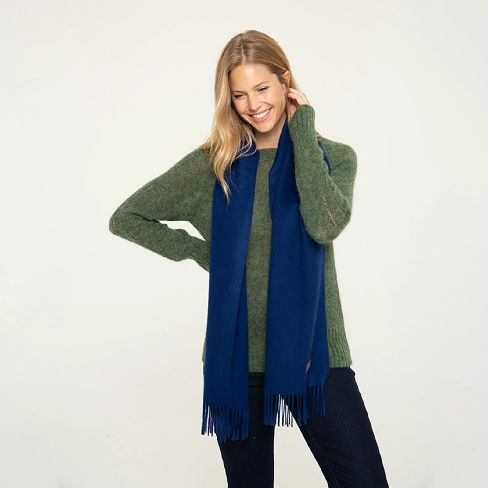 Women's Solid Scarf - Image 25