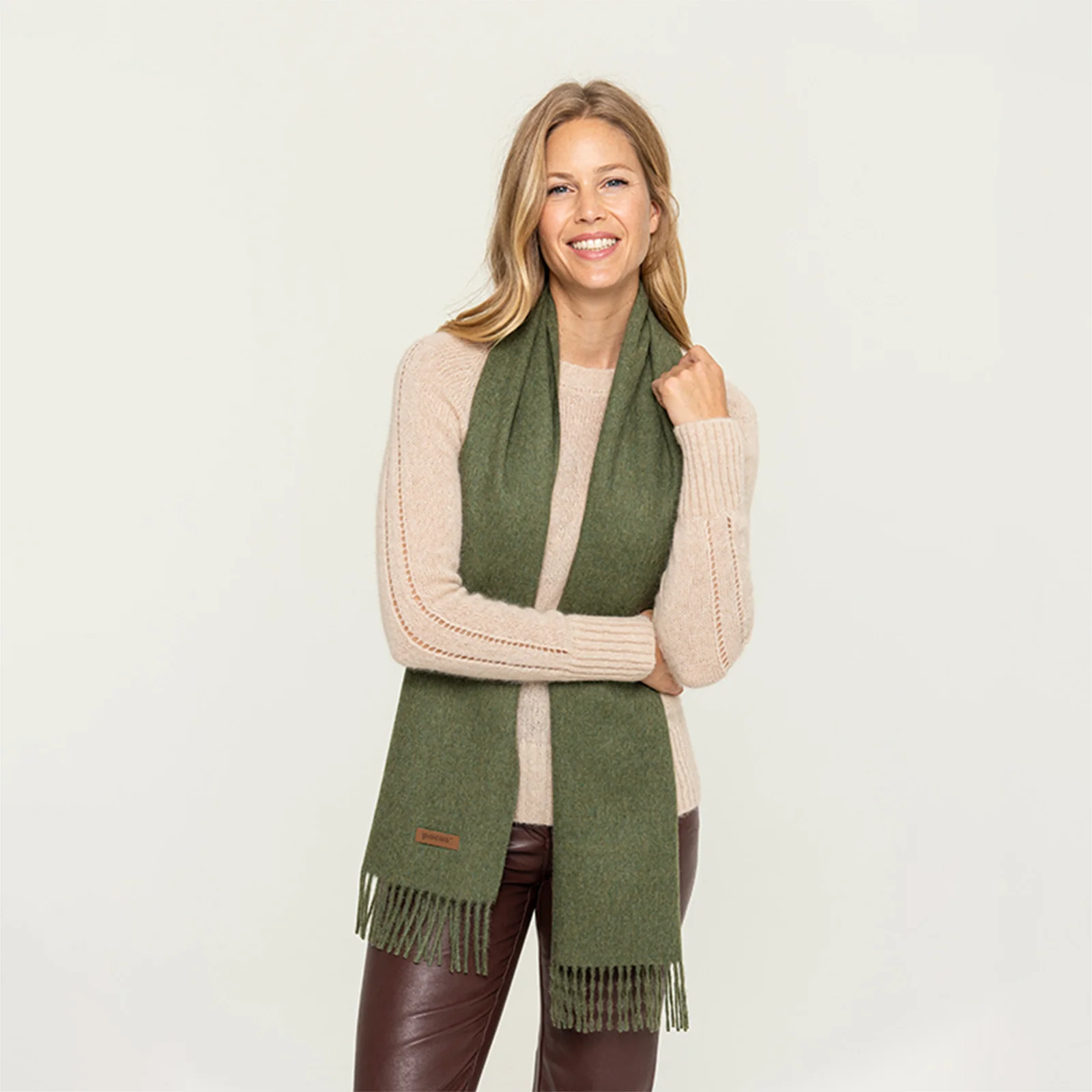 Women's Solid Scarf - Image 27