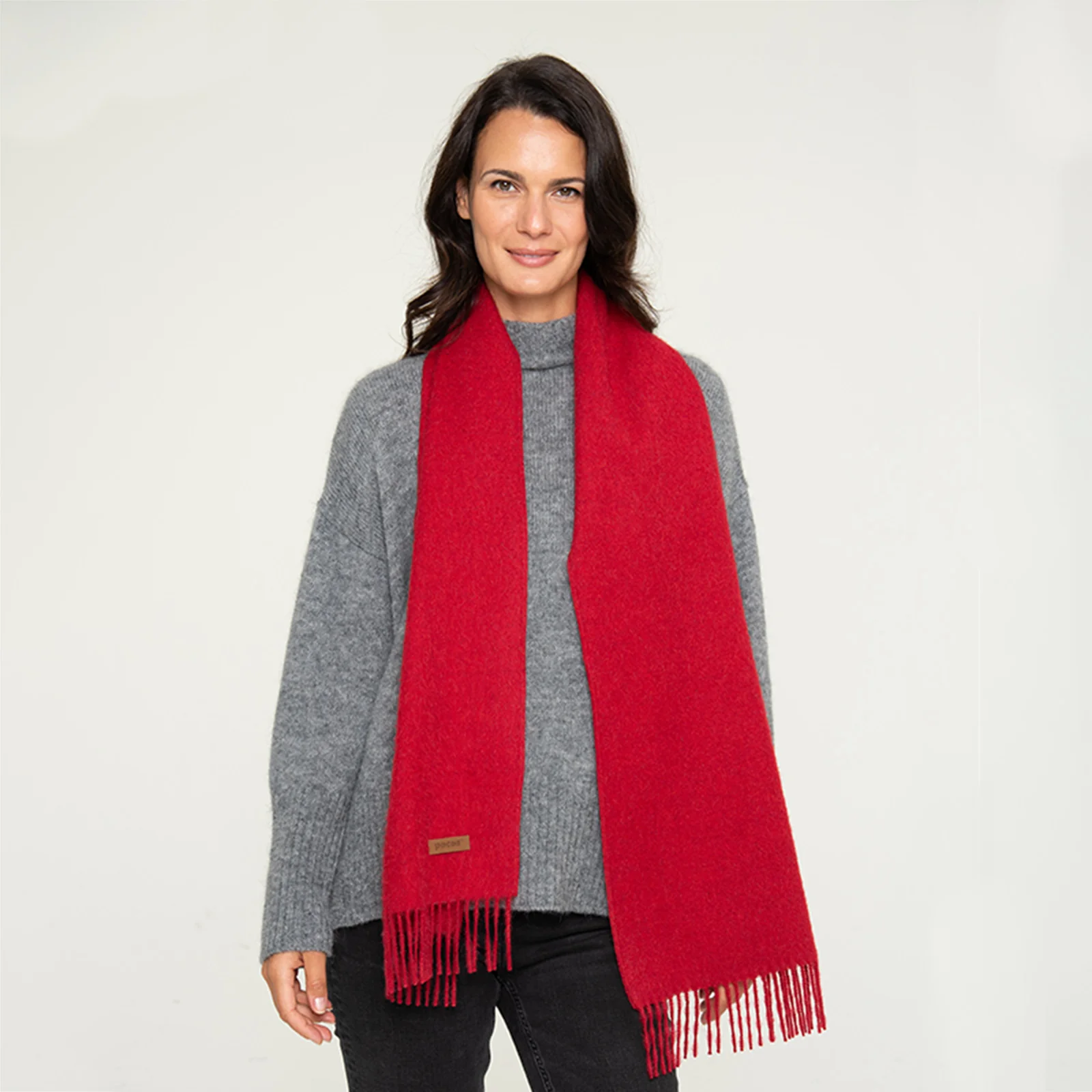 Women's Solid Scarf - Image 30