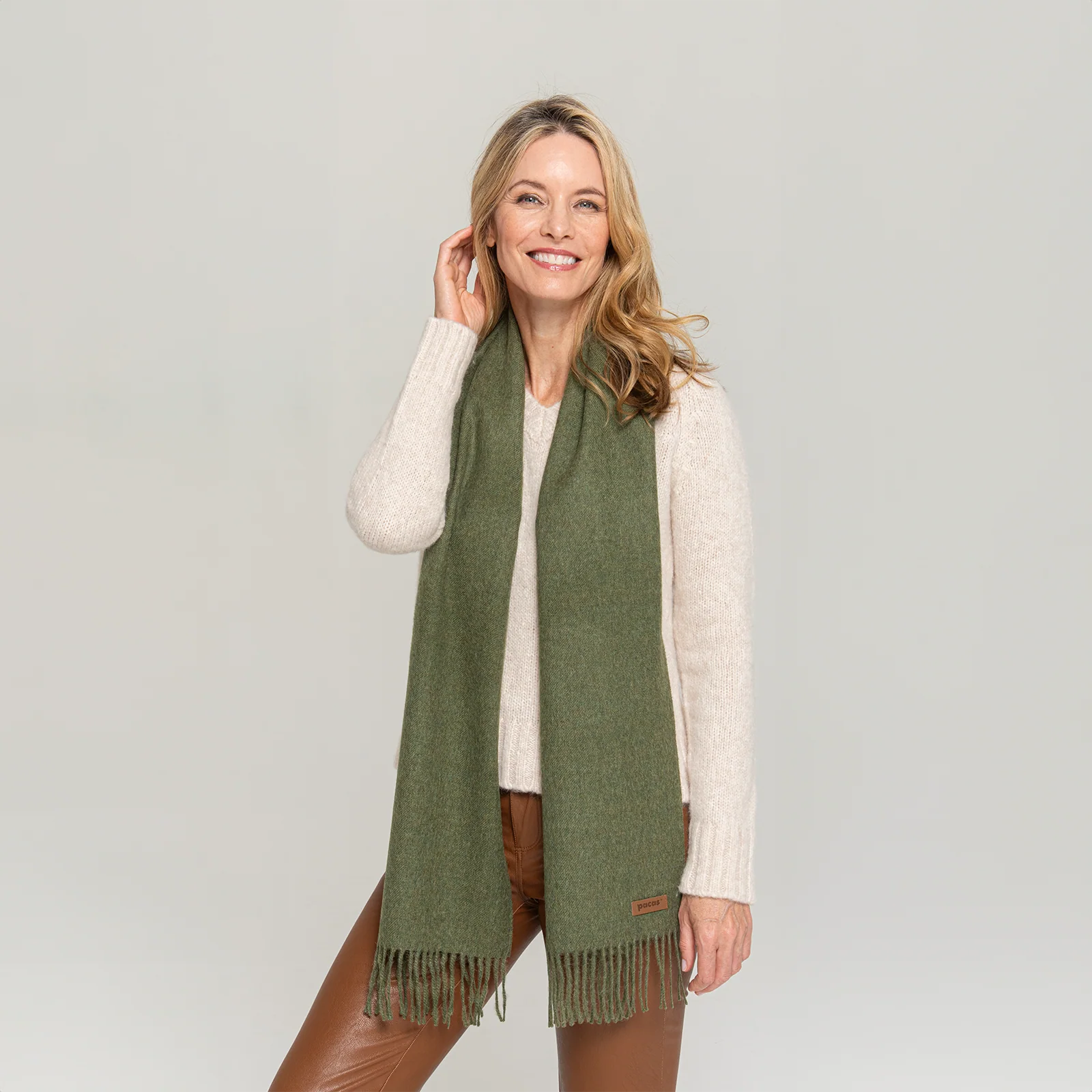 Women's Solid Scarf - Image 51