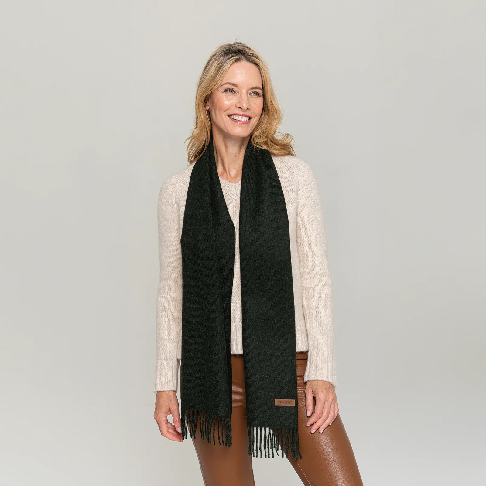 Women's Solid Scarf - Image 56