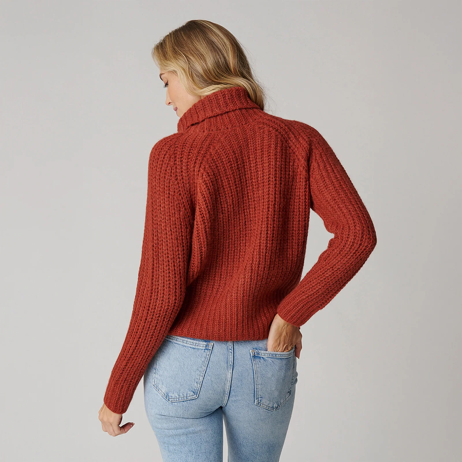 Women's Turtleneck Sweater - Image 10