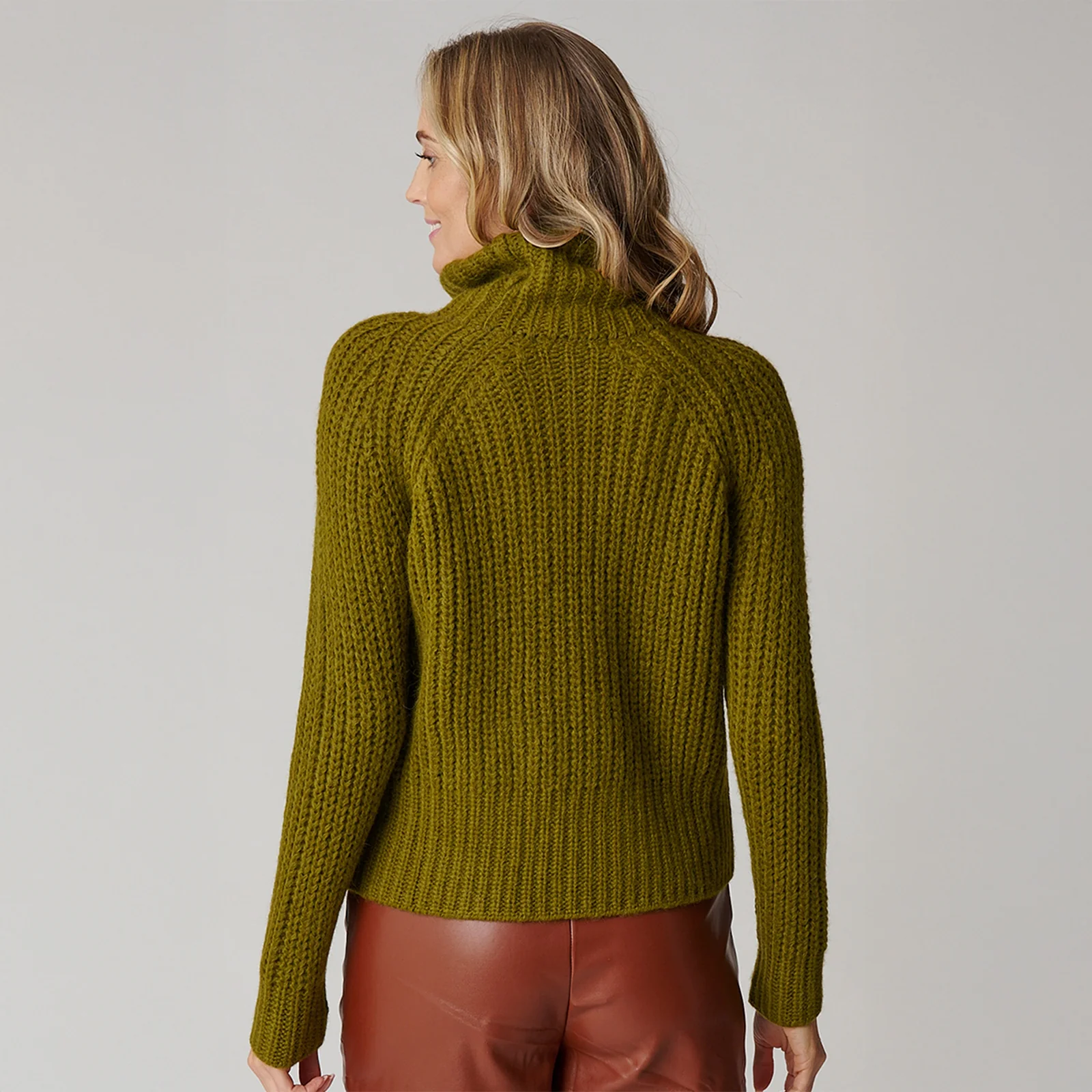 Women's Turtleneck Sweater - Image 16