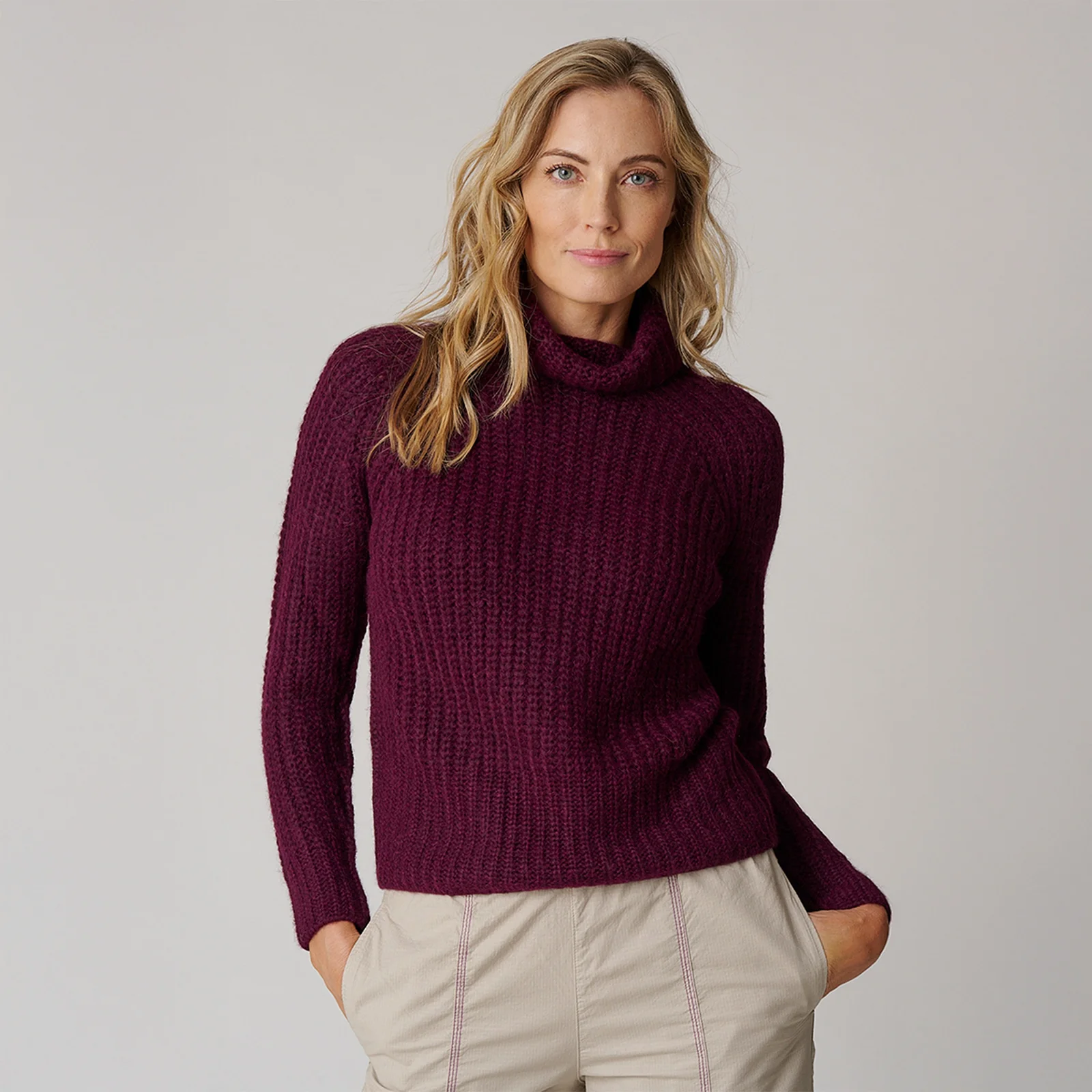 Women's Turtleneck Sweater - Image 20