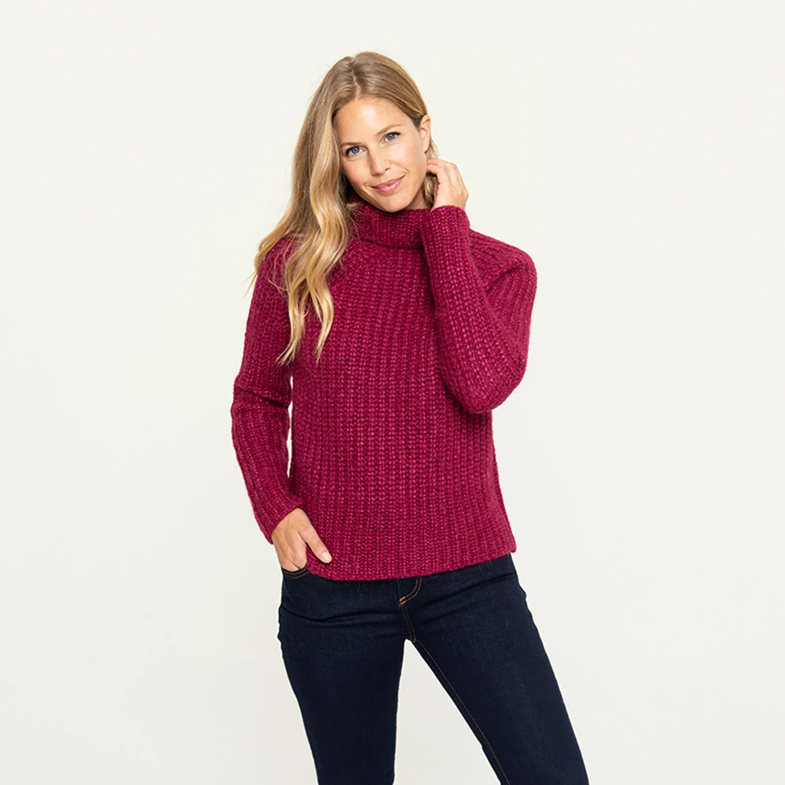 Women's Turtleneck Sweater - Image 3