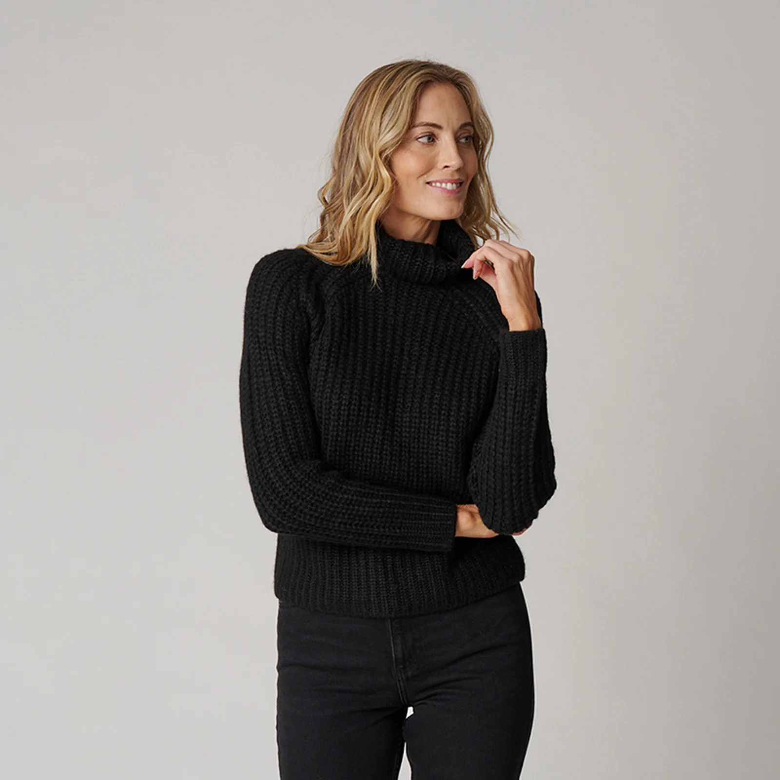 Women's Turtleneck Sweater - Image 6
