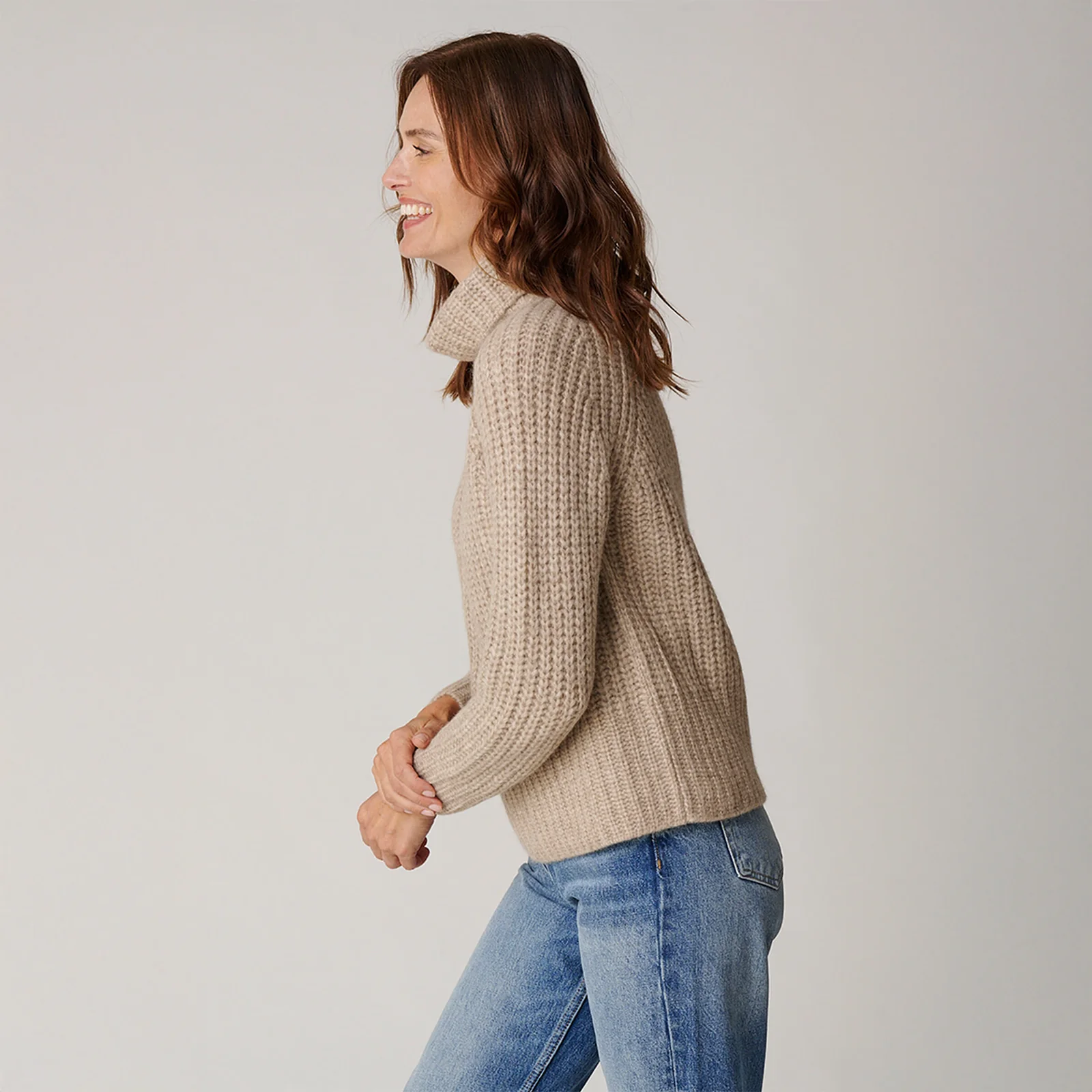 Women's Turtleneck Sweater - Image 9