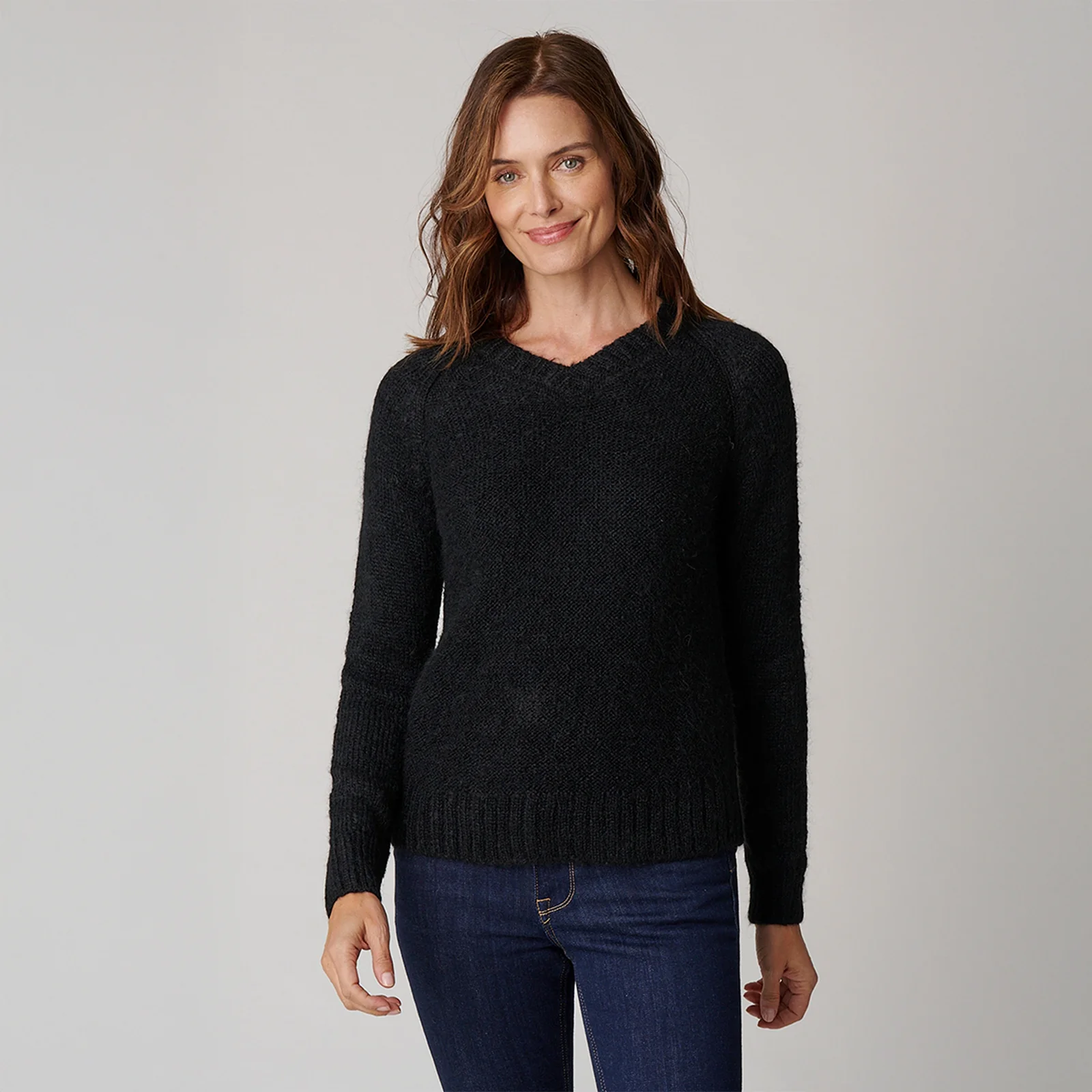 Women's V Neck Sweater - Image 11