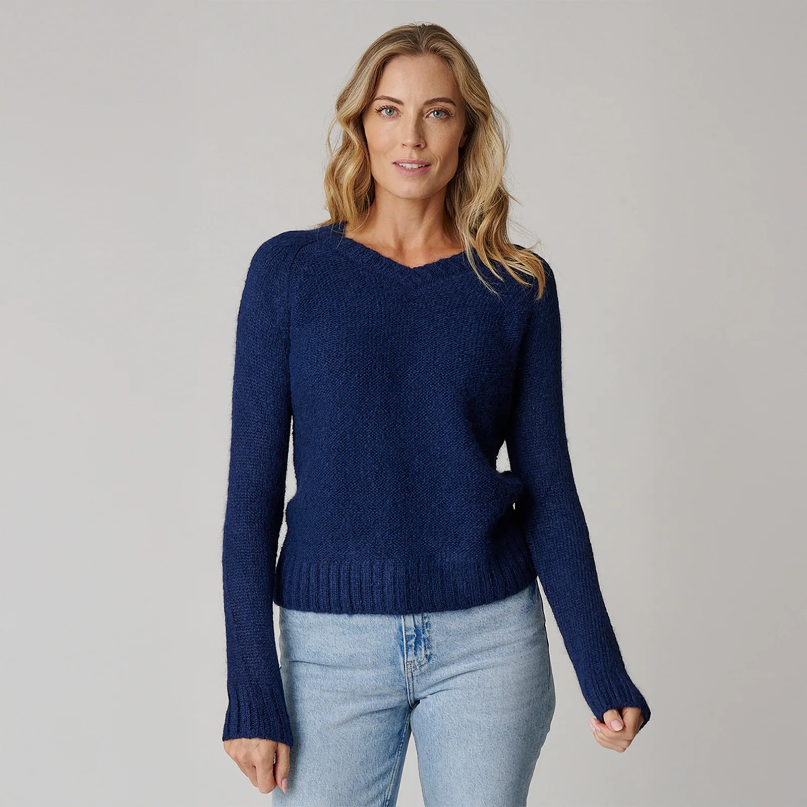 Women's V Neck Sweater - Image 14