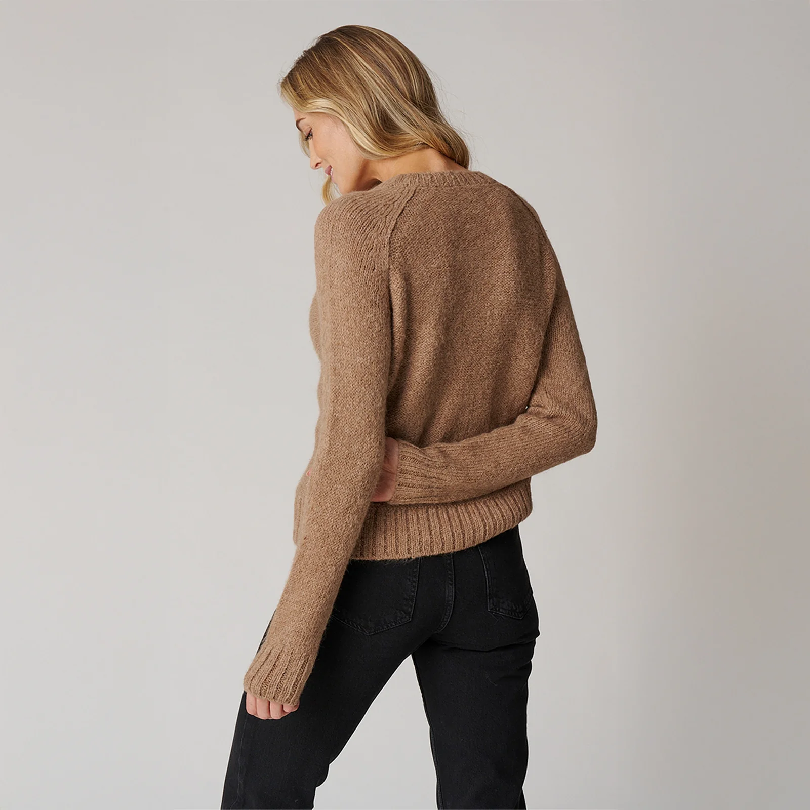 Women's V Neck Sweater - Image 24