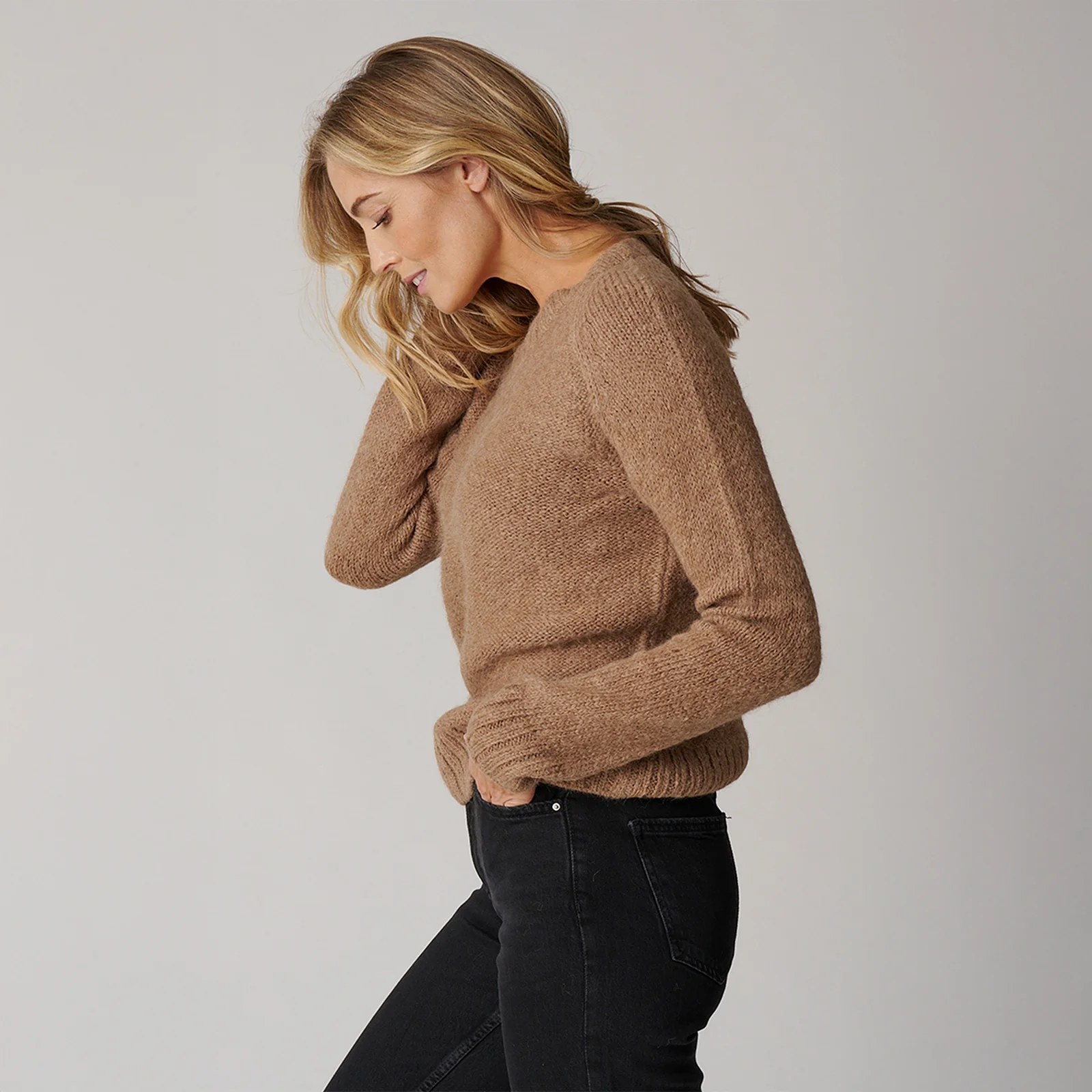Women's V Neck Sweater - Image 25