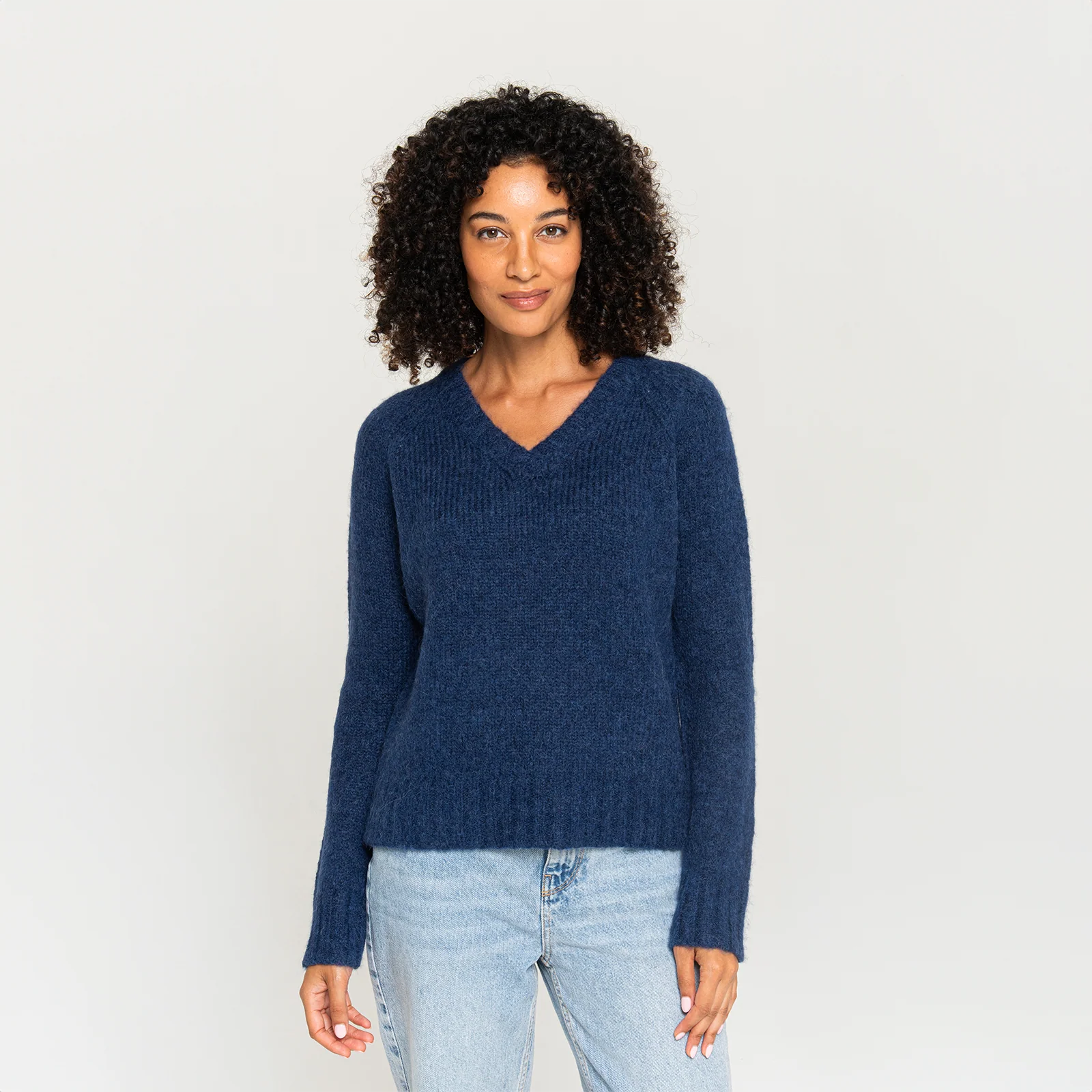 Women's V Neck Sweater - Image 8